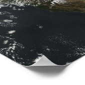 Poster Tempête de poussière dans l'est de Washington, USA (Coin)