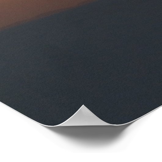 Poster Tempête de sable blanc (Coin)