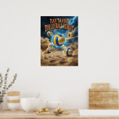 Poster Tempête de sable de volley-ball Répéter (Cuisine)