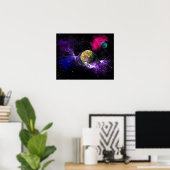 Poster Tempête d'énergie (20x16) (Bureau à domicile)