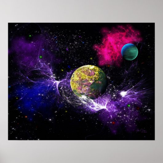 Poster Tempête d'énergie (20x16) (Devant)