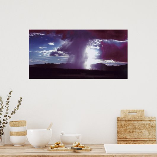 Poster Tempête d'été II (Cuisine)