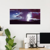 Poster Tempête d'été II (Bureau à domicile)