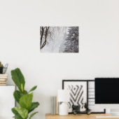 Poster Tempête d'hiver, Ohio. (Bureau à domicile)