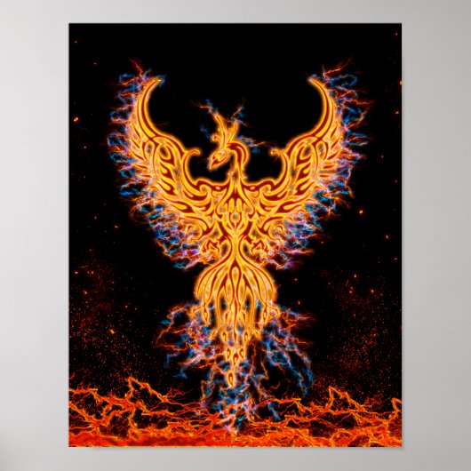 Poster Tempête d'incendie d'Ave Fenix (Devant)