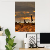Poster Tempête du désert (Bureau à domicile)