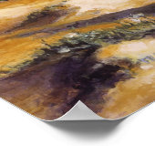 Poster Tempête du désert en acier Mississauga par Frank M (Coin)