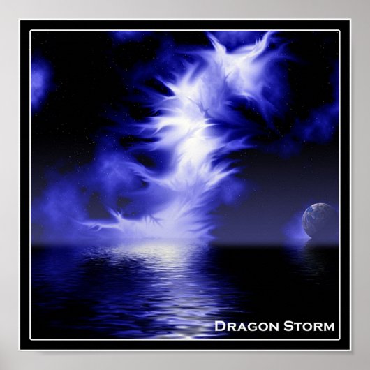 Poster Tempête du dragon (Devant)