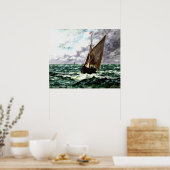 Poster Tempête du paysage (Cuisine)