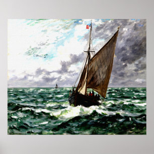 Poster Tempête du paysage