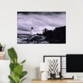 Poster Tempête du phare (Bureau à domicile)