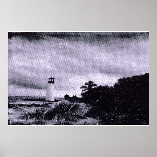 Poster Tempête du phare (Devant)