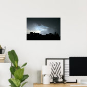 Poster Tempête estivale (Bureau à domicile)