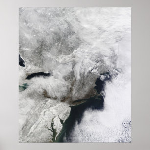 Poster Tempête hivernale sévère