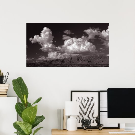 Poster Tempête imminente (Bureau à domicile)