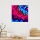 Poster Tempête psychédélique (Cuisine)