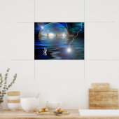 Poster Tempête spatiale (Cuisine)