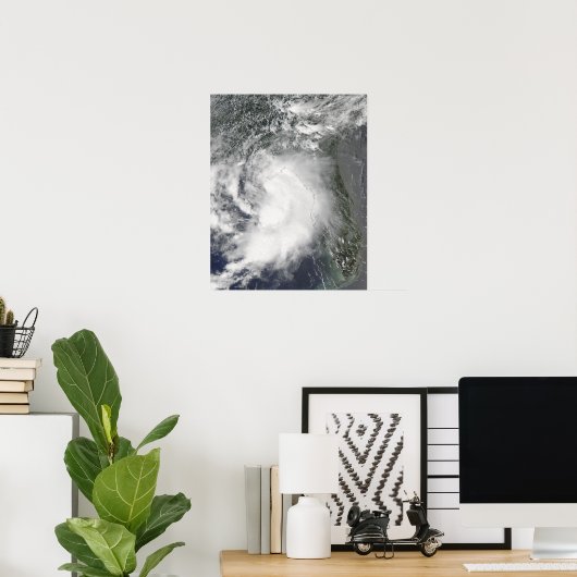 Poster Tempête tropicale Claudette (Bureau à domicile)
