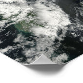 Poster Tempête tropicale Kompasu (Coin)