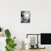 Poster Tempête tropicale Koppu près d'un point d'atterris (Bureau à domicile)