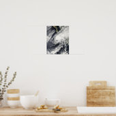 Poster Tempête tropicale Rick approchant le Mexique (Cuisine)