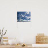 Poster Tempête tropicale vers les nuages (Cuisine)