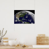 Poster Tempêtes Tropicales Sur La Planète Terre. (Cuisine)