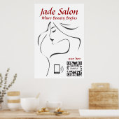 Poster Template Hair Salon (Cuisine)