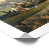 Poster Temple antique à Hulwud, du volume I de 'Scène (Coin)