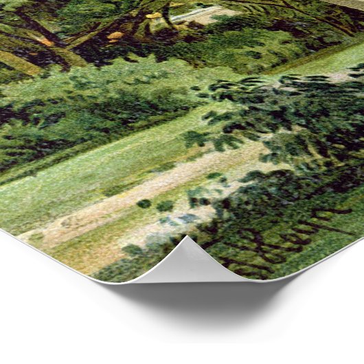 Poster Temple bouddhiste à Kyoto, Japon (Coin)