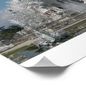 Poster Temple bouddhiste Thaïlande (Coin)