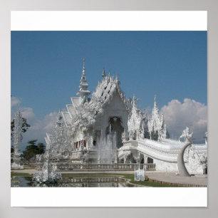 Poster Temple bouddhiste Thaïlande