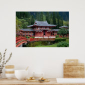 Poster Temple Byodo-In (Cuisine)