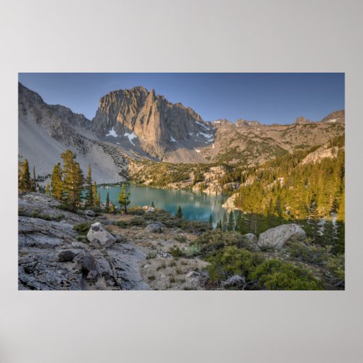 Poster Temple Crag et Second Lake (Devant)