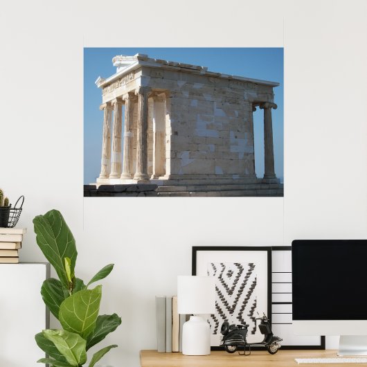 Poster Temple d'Athéna Nike_01 (Bureau à domicile)