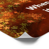 Poster Temple de brosse (Coin)