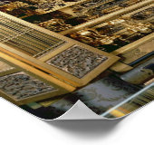 Poster Temple de Butsudan d'un palais de Damio à Kyoto (Coin)