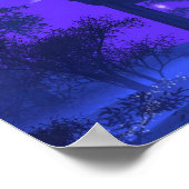 Poster Temple de Diana au clair de lune (Coin)