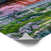 Poster Temple de la Tranquillité (Coin)