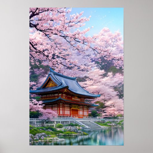 Poster Temple de la Tranquillité (Devant)