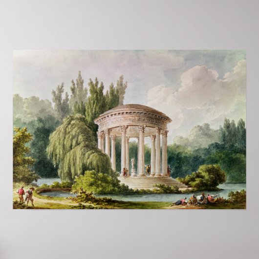Poster Temple de l'Amour, Petit Trianon (Devant)