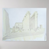 Poster Temple de Louxor (Devant)