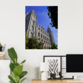 Poster Temple de Mormon (Bureau à domicile)