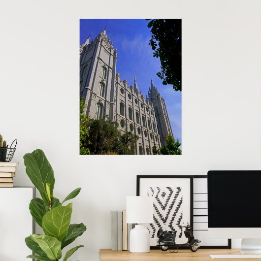 Poster Temple de Mormon (Bureau à domicile)