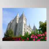 Poster Temple de Mormon (Devant)