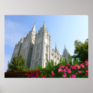 Poster Temple de Mormon