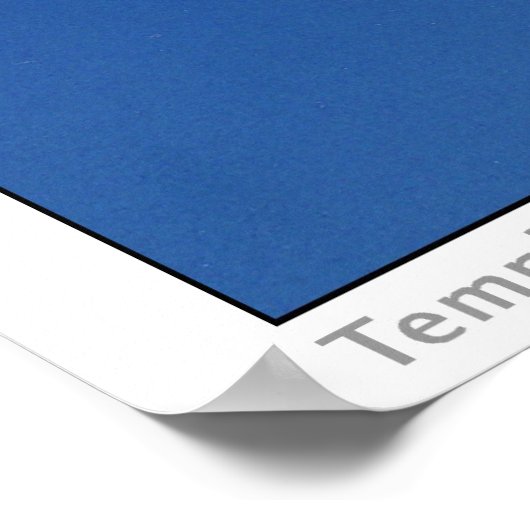 Poster Temple de Poséidon (Coin)