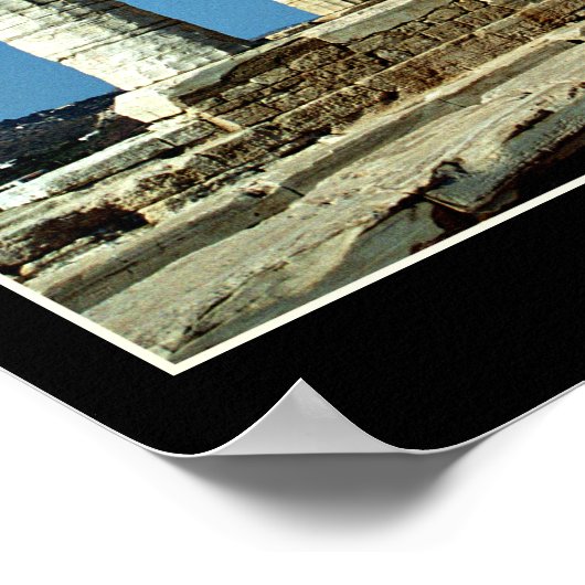 POSTER TEMPLE DE POSIEDON (Coin)