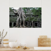 Poster temple de ta prohm au cambodge (Cuisine)