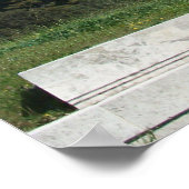 Poster Temple de Zeus-Gate Olympique avec la déesse Athén (Coin)